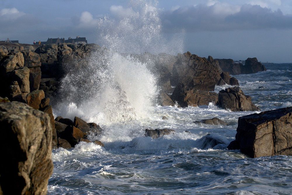 Les vagues atlantique - Panoramiques - Côte Sauvage Le Croisic - Batz-sur-Mer - Photos Copyright Thierry Weber