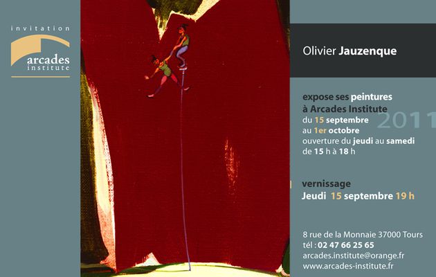 Exposition Olivier Jauzenque du 15/09 au 01/10