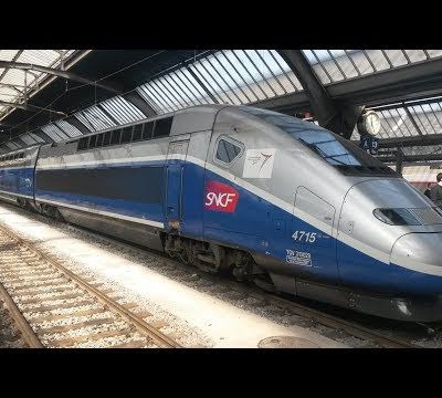 CAB RIDE EN TGV DUPLEX ENTRE LILLE EUROPE ET PARIS NORD