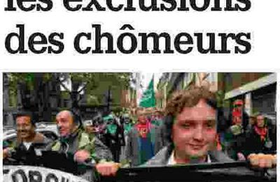 300 manifestants contre l'exclusion