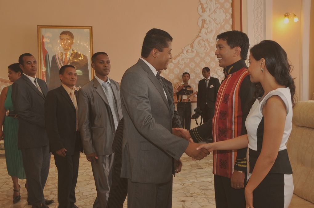 Cérémonie de présentations de vœux des corps constitués au couple présidentiel, Mialy et Andry Rajoelina. Partie 3. Photos : Harilala Randrianarison