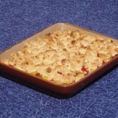 Crumble salé légumes et poulet