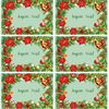 Etiquettes cadeaux noel