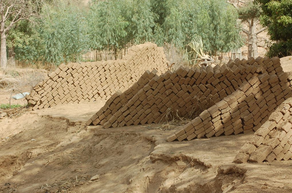 Le pays Dogon, Endé et la falaise.