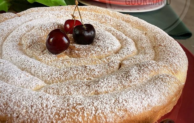 Tarte russe aux cerises