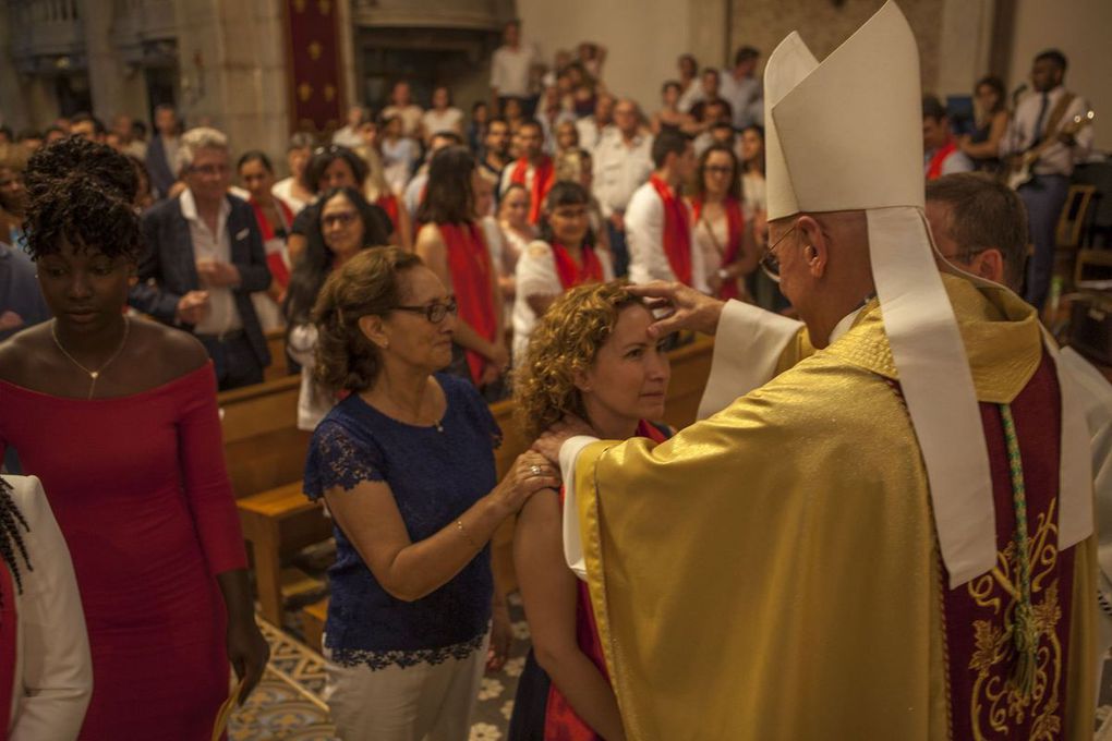 RETOUR EN PHOTOS SUR LA CONFIRMATION DES ADULTES A NOTRE DAME DE BON VOYAGE LE 3 JUIN 2018