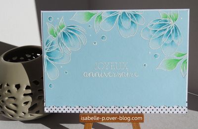 Cartes aux crayons de couleurs