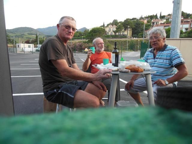 transpyrénéenne de Michel, Jean-claude, Henri et bernard en juillet 2012