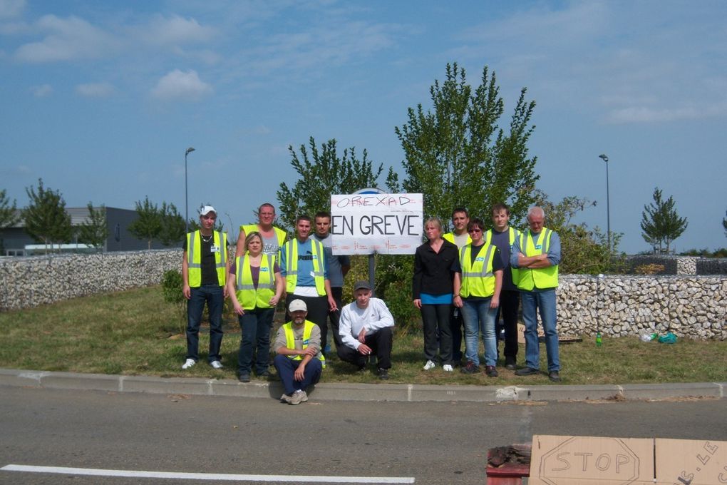 Grève des salariés du magasin d'Orexad.

Début le 10 septembre 2009