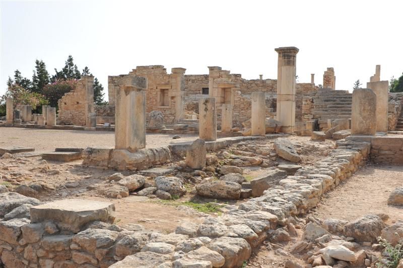 Le temple d'Apollon, CURIUM, OMODOS