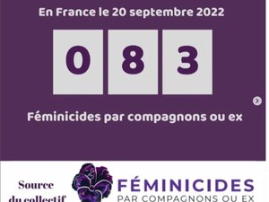 89 EME  FEMINICIDES   DEPUIS LE DEBUT  DE L ANNEE 2022