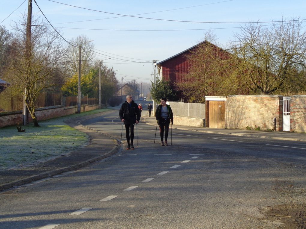 Avant le regroupement à l'église