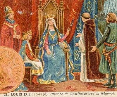 sacre de Louis IX en la cathédrale de Reim