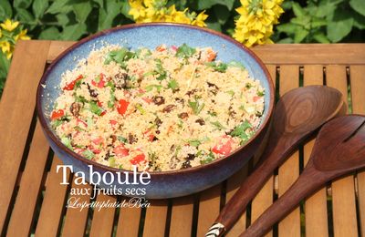 Taboulé aux fruits secs