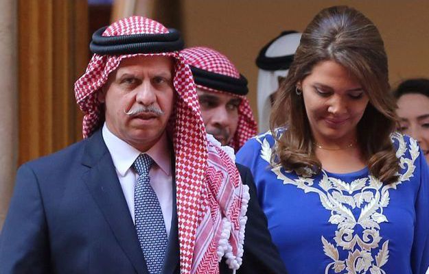 Roi de jordanie et sa femme