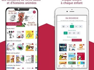 Application Whisperies la bibliothèque pour enfant à emporter partout