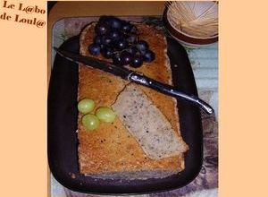 Cake moelleux a la panna cota ratée