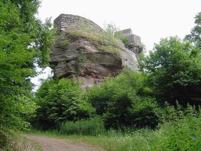 Diaporama château de Wegelnburg à Nothweiler