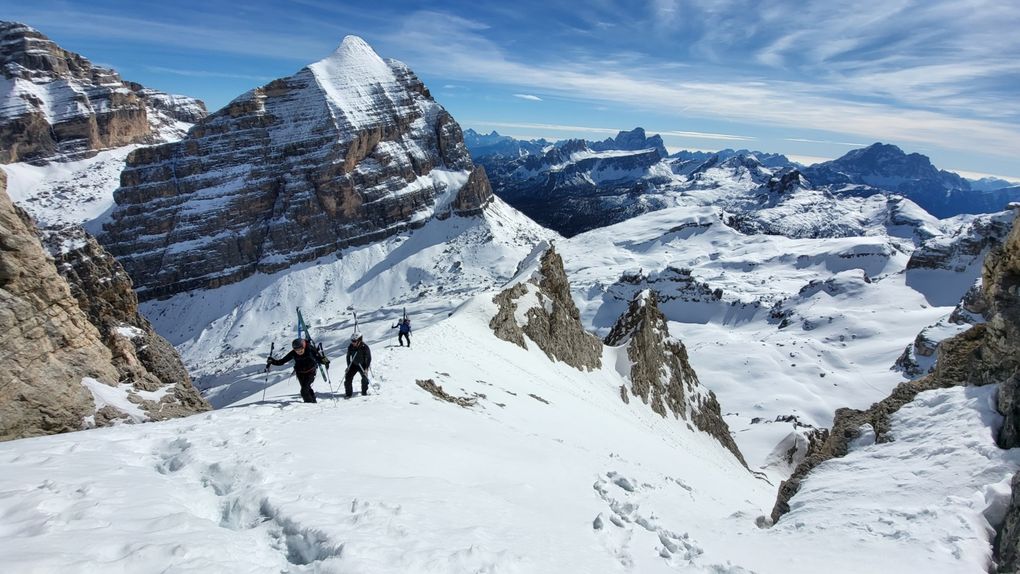 Italie : Ski de randonnée dans les Dolomites