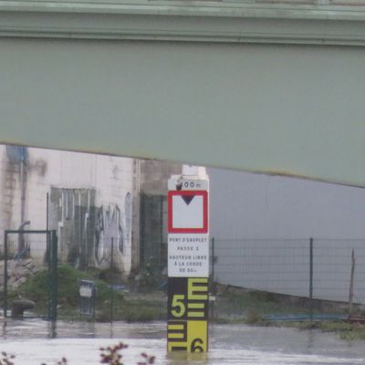 LA SEINE DEBORDE A ROUEN / ACTUALITE