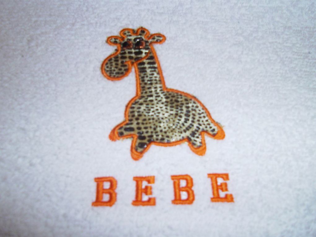 qu'ils sont beaux ces petits animaux .........créations broderie et appliqué 