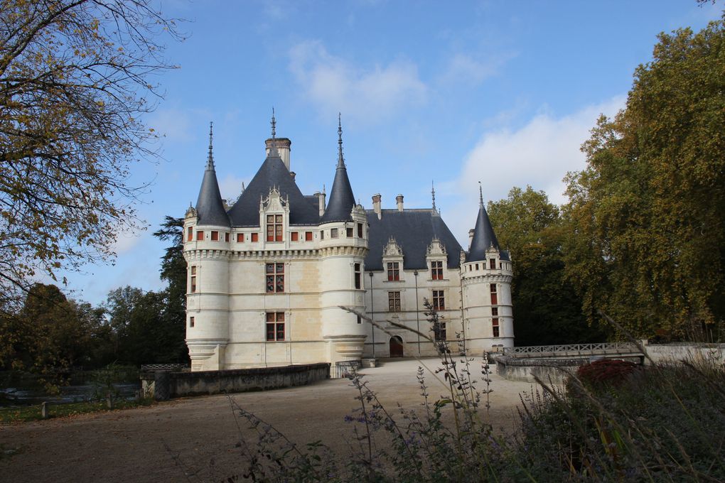 En vrac Octobre 2021 autour de la Loire : Azay le Rideau / Chinon / Château du Riveau