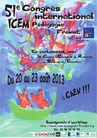 Congrès de l'Icem - Caen 2013