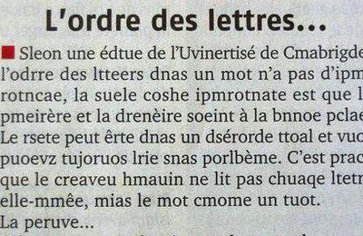 La lecture...