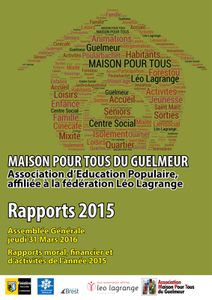 Rapports de l'activité 2015