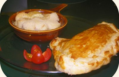 Homards en feuilleté & Saint-Jacques et fondue de poireaux