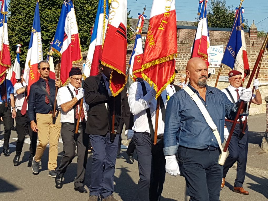 Marsoulas - Tavaux/Pontséricourt - Passage de drapeau de la Résistance