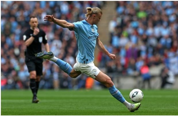 Le joueur de football Erling Haaland