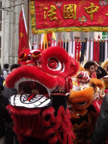 <em>Le 05 f&eacute;vrier 2006 d&eacute;fil&eacute; du nouvel an chinois &agrave; Paris</em>