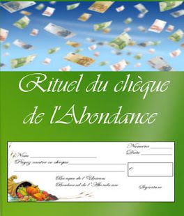 cheque d'abondance 