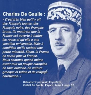 CHARLES DE GAULLE DISAIT :