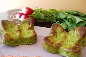 Soufflés aux Fanes de Radis