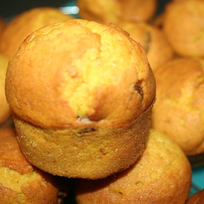 Muffins au butternut et aux cranberries