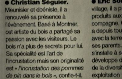 Sur l'Indépendant du 9 octobre 2019