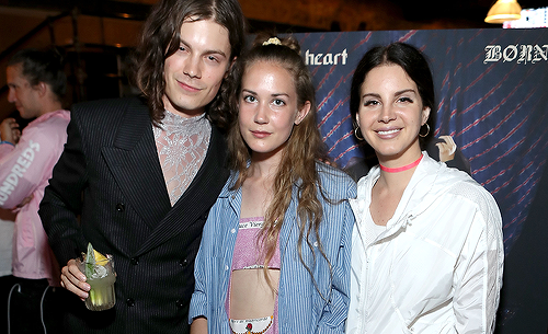 Lana Del Rey lors de la release party du nouveau single de BØRNS à Los Angeles, Etats-Unis. (27.07.2017)