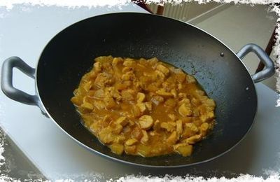 Poulet Curry à l'Ananas