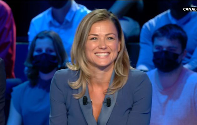 Laure Boulleau Canal Football Club Canal+ le 26.09.2021