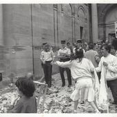 Souvenirs : En action pour dénoncer le nucléaire après Tchernobyl début Mai 1986