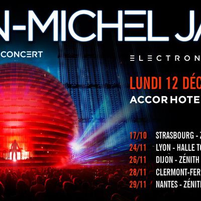 Abonnez-vous à Trax et allez voir Jean-Michel Jarre en concert à Paris