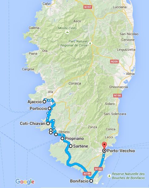 notre route " sans les detours lol"