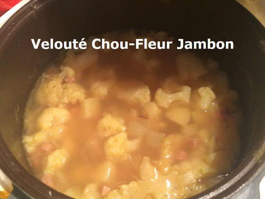 Velouté Chou-Fleur Jambon