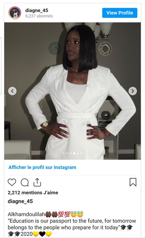 Fatou Babou Diagne : études et carrière sportive sont compatibles