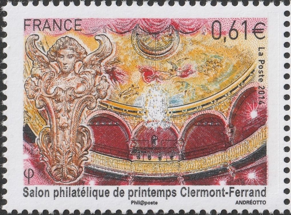 L'Auvergne dans la philatélie française (4/). Le Puy-de-Dôme