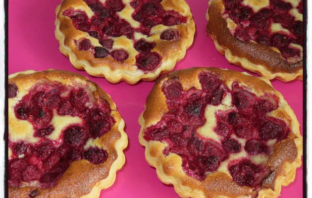 Tartelettes framboise amande