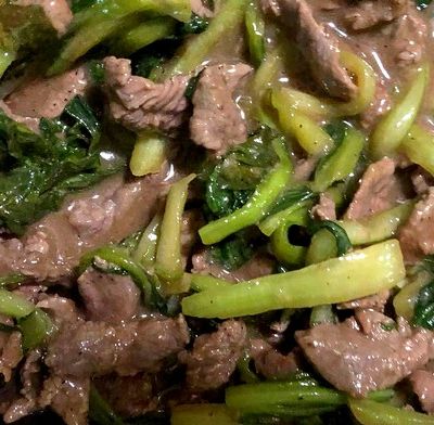Bœuf Sauté au chou chinois