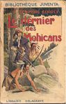 Le dernier des mohicans par Fenimore Cooper, couverture par René Giffey